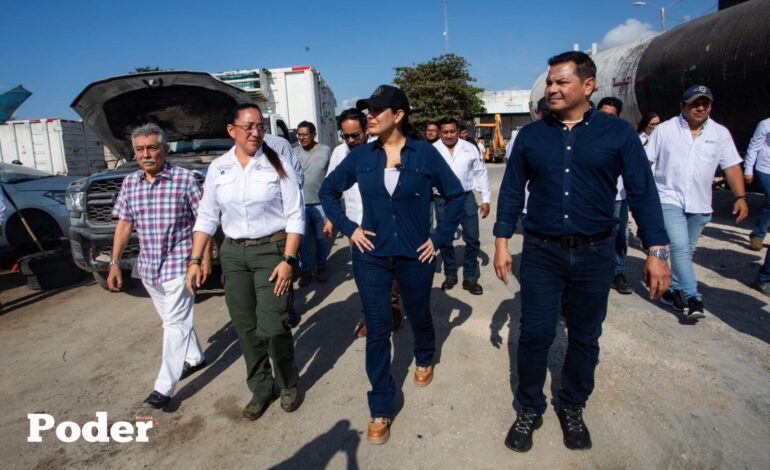 GOBIERNO QUE ENCABEZA ESTEFANIA MERCADO REHABILITA MÁS DE 4800 LUMINARIAS EN PLAYA DEL CARMEN