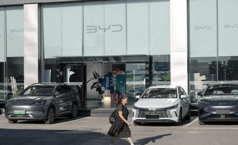 El cierre de concesionarios BYD evidencia la dura competencia automovilística en China