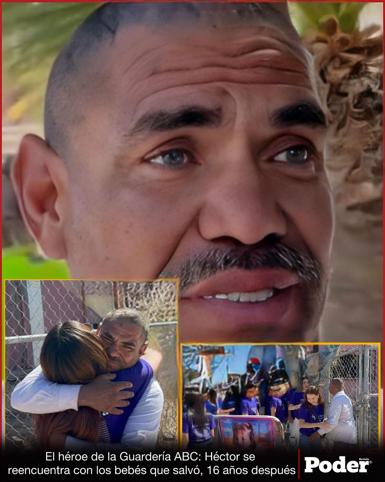 Él héroe de la guardería ABC: Don Héctor se reencuentra con los bebés que salvo 16 años después