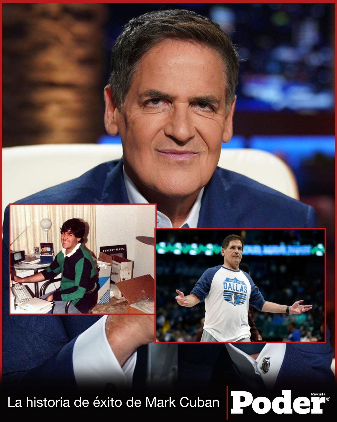 La historia de éxito de Mark Cuban